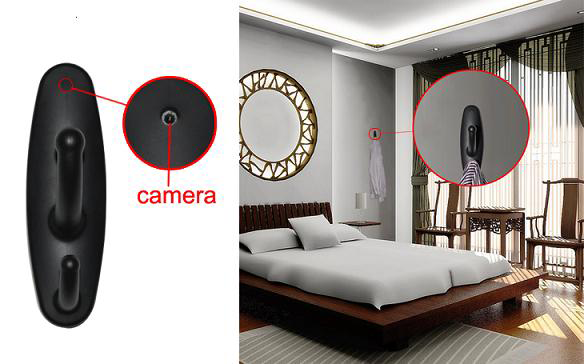 Clothes Hook Hanger Camera Clothes Hook Hanger Camera